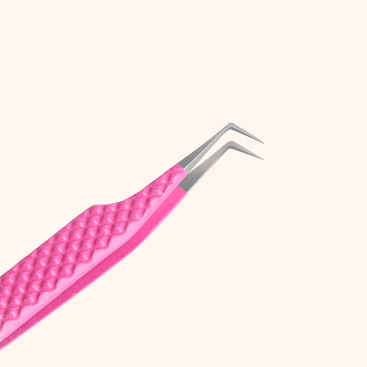 https://www.kolybellash.com › products › kp-09-ombre-pink-white-tweezers-for-eyelash-extension-us