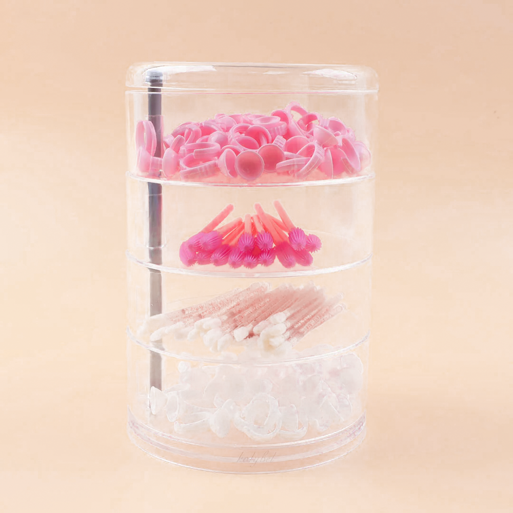 Transparent Four-layer Storage Box-kolybel