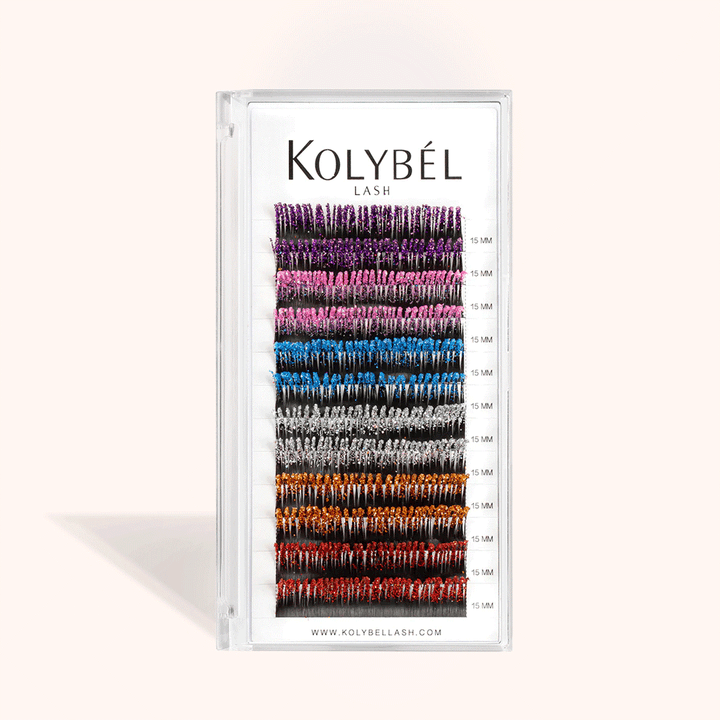 0.07MM Wispy Glitter Eyelash Extensions