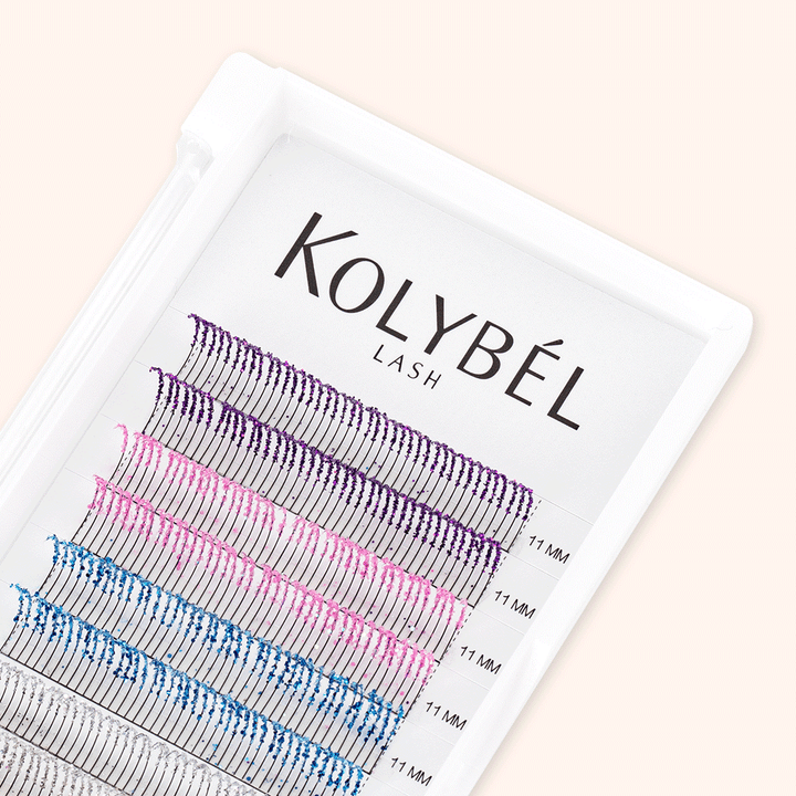 KOLYBEL-0.15MM Wispy Glitter Eyelash Extensions