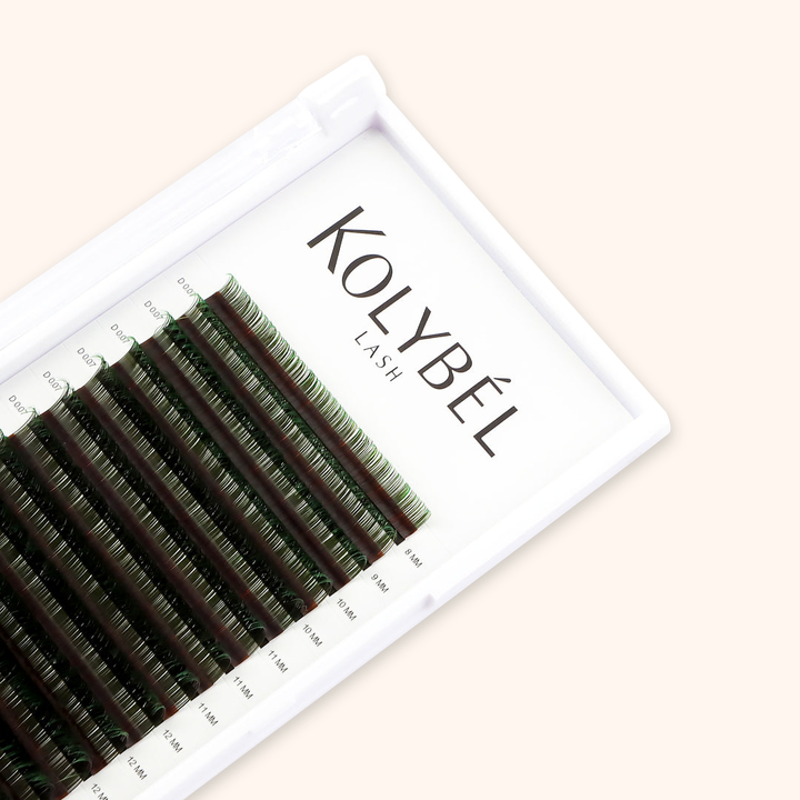 Gradient Colorful Lash Extensions Ombre Lashes 0.07mm(16 Rows) - Kolybel