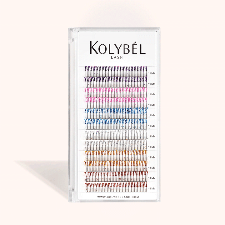KOLYBEL-0.15MM Wispy Glitter Eyelash Extensions