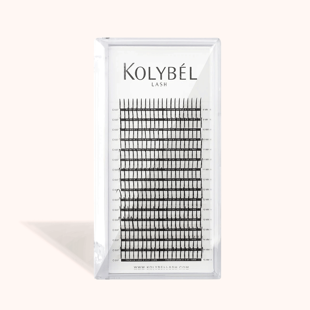 0.07MM Premade Spikes Colored Eyelash Extensions