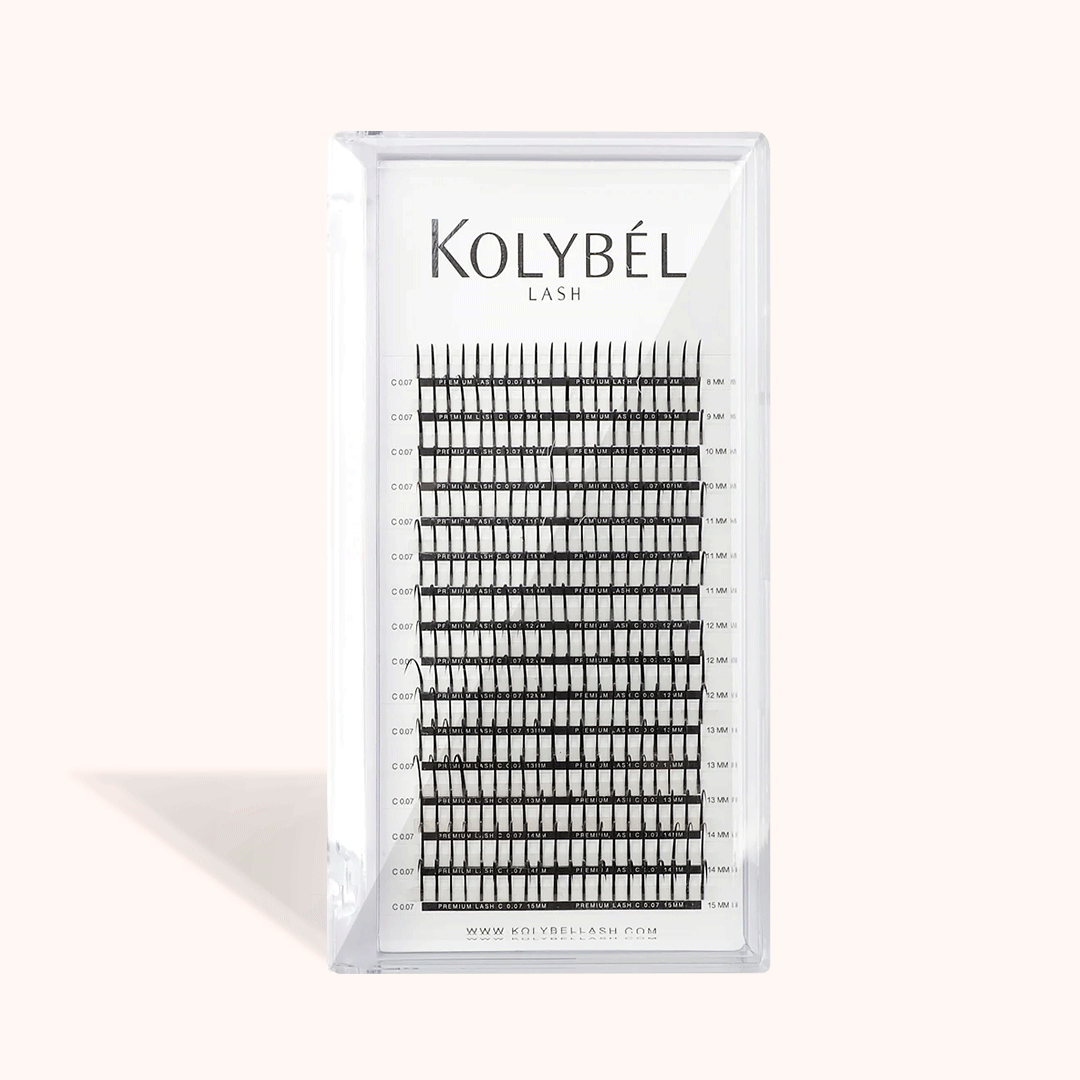 0.07MM Premade Spikes Colored Eyelash Extensions