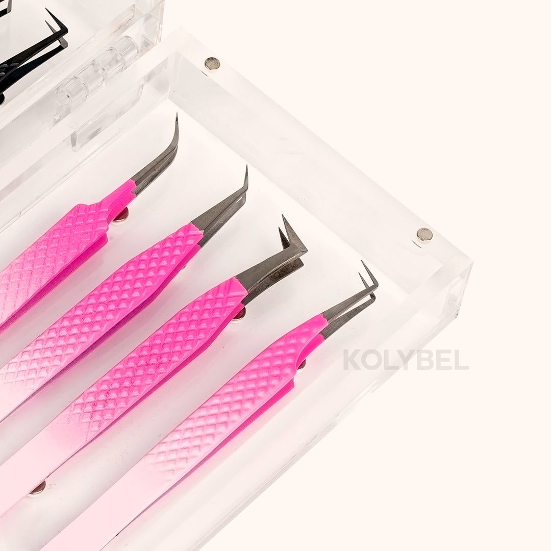 KOLYBEL Premium Magnetic Tweezer Storage – Safeguards Delicate Tweezer Tips