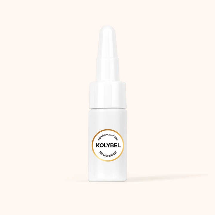 KOLYBEL Korean Lash Lift Mixing Powder, salon-grade perm strength adjuster. Modulate perm solution intensity, control processing time & reduce lash damage. Vegan & cruelty-free, supplied with measuring spoon for professional lash technicians. Unlabeled version shipping now.