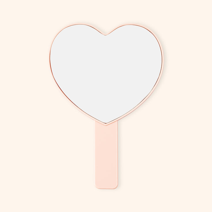 Heart-shaped Mirror For Eyelashes Extensions - Kolybel
