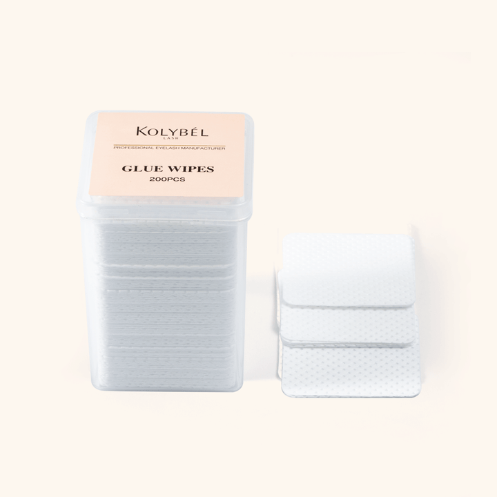 Glue Wipes For Eyelash Extensions(200pcs) - Kolybel