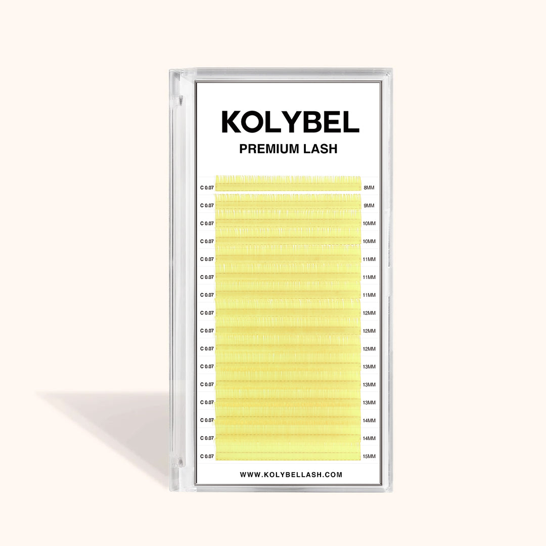0.07MM Premium Lashes Colored Volume Eyelash Extensions