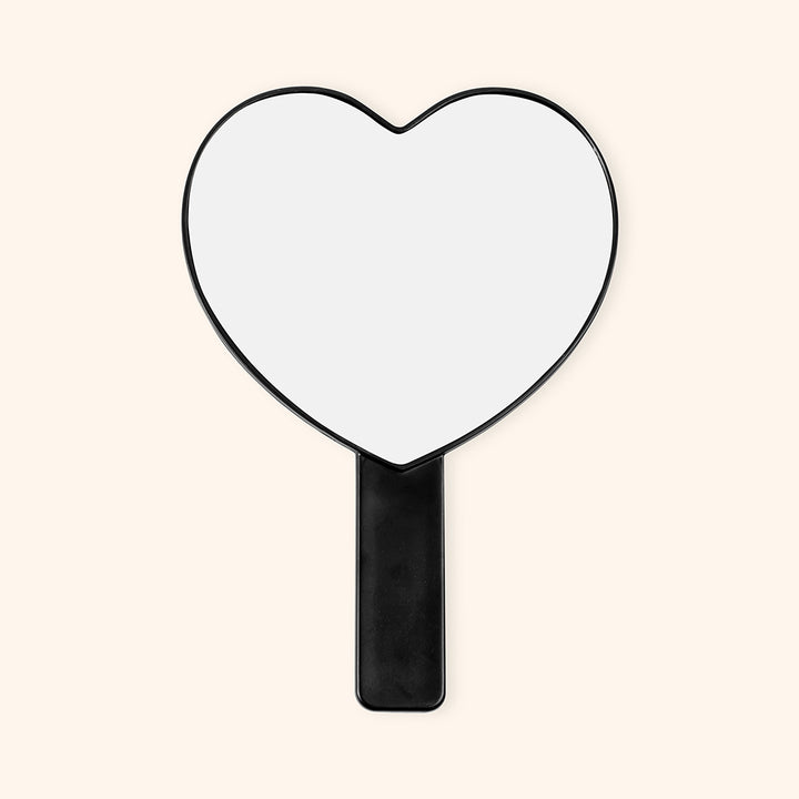 Heart-shaped Mirror For Eyelashes Extensions - Kolybel