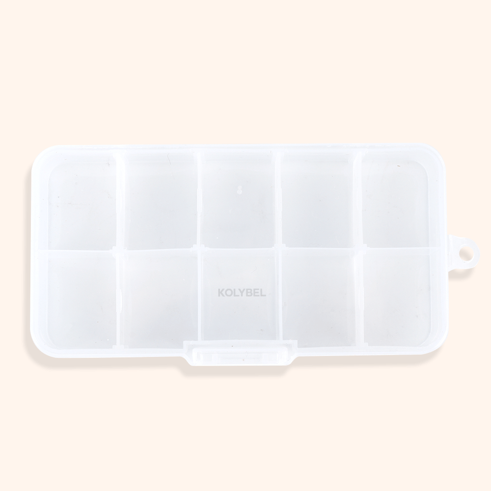 Pre-made Eyelashes Storage Box (10 Grids)-kolybel