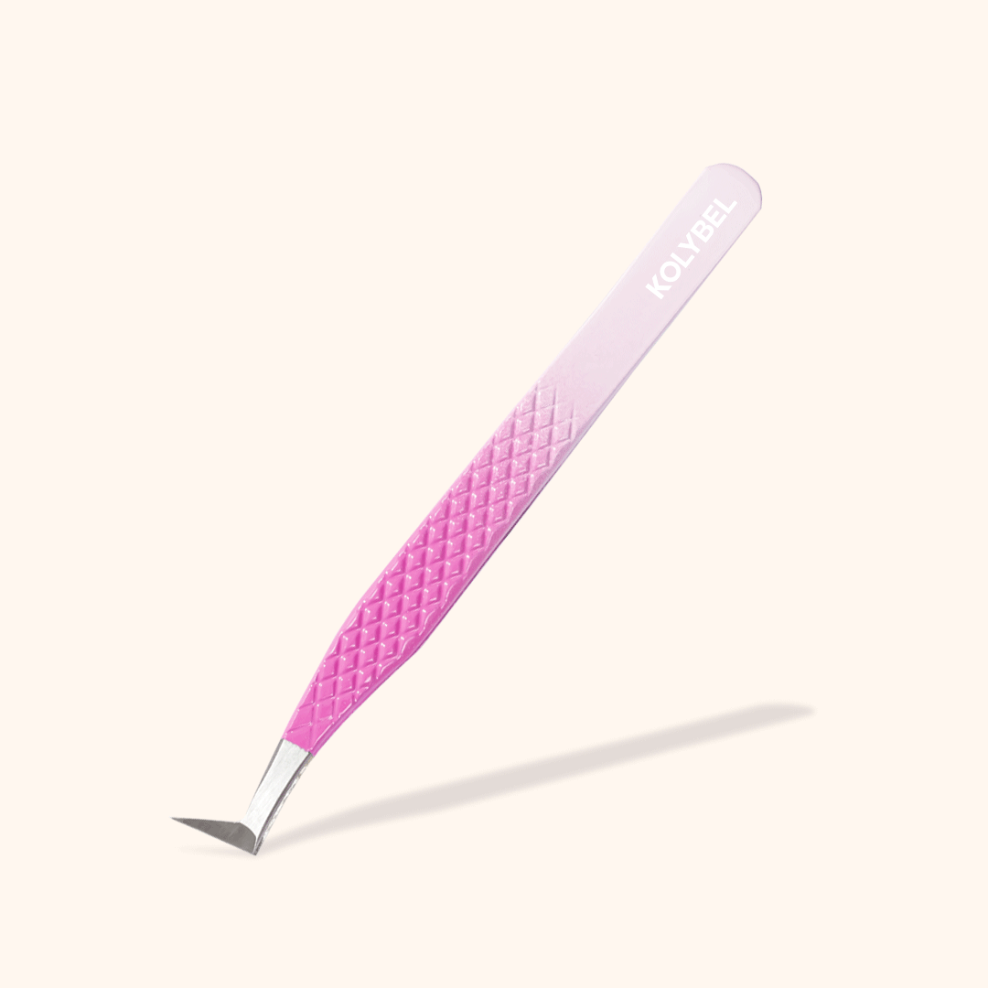https://www.kolybellash.com › products › kp-07-ombre-pink-white-tweezers-for-eyelash-extension-us