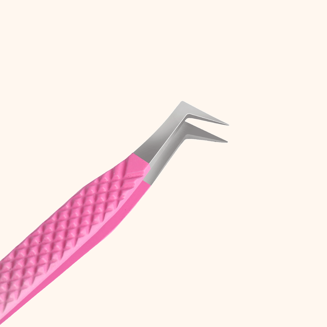 https://www.kolybellash.com › products › kp-07-ombre-pink-white-tweezers-for-eyelash-extension-us