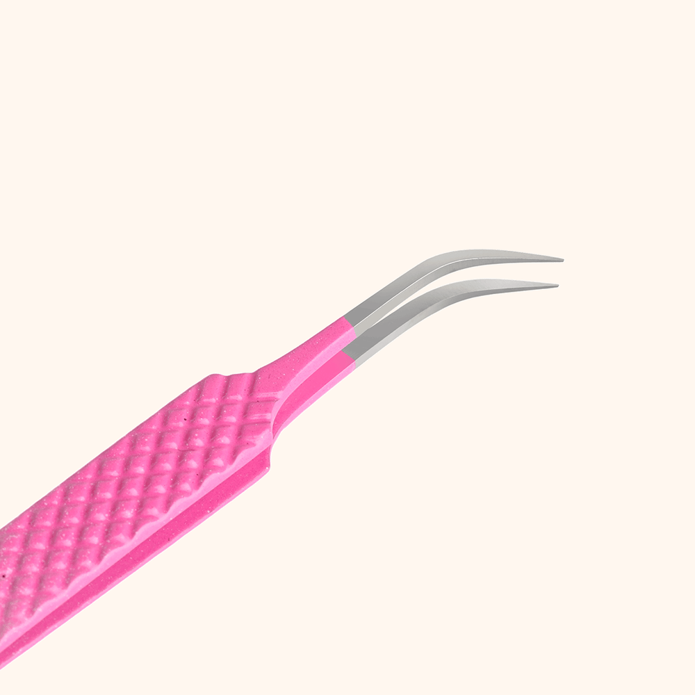 https://www.kolybellash.com › products › kp-08-ombre-pink-white-tweezers-for-eyelash-extension-us