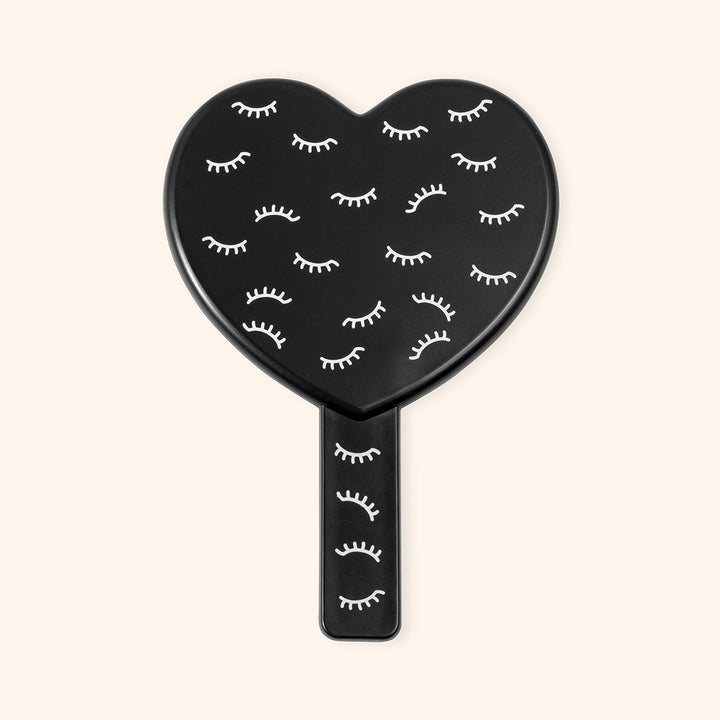 Heart-shaped Mirror For Eyelashes Extensions - Kolybel