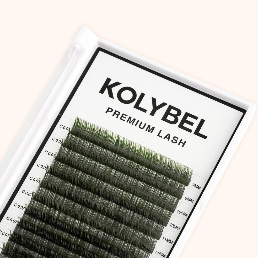 Gradient Colorful Lash Extensions Ombre Lashes 0.07mm(16 Rows)