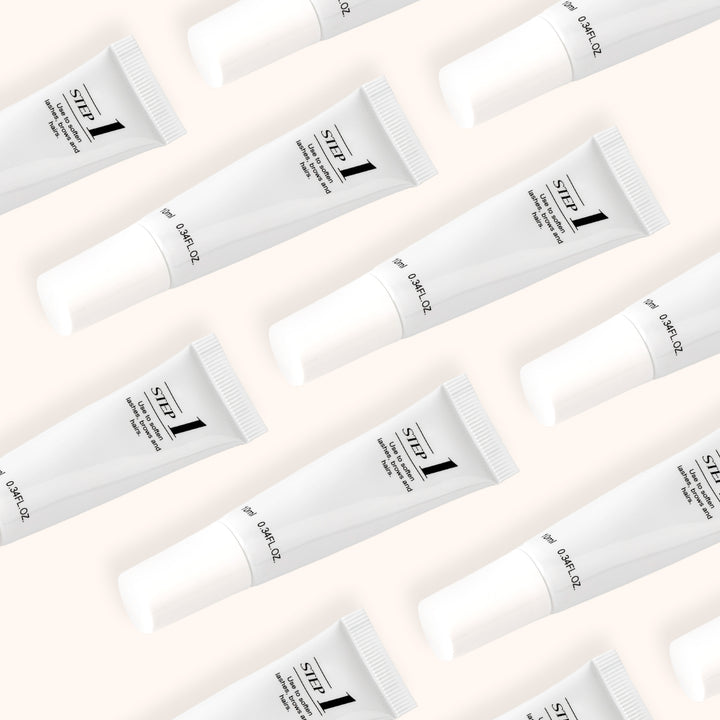 Cysteamine Lash Lift Treatment Cream Set | Step 1 & Step 2 10ml Tubes
