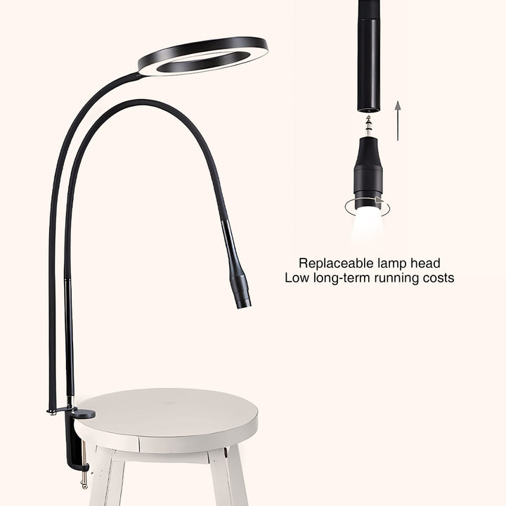 Duo UV/LED Clamp-onEyelash GlueLamp